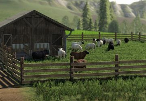 Sheep Pastureверсия 1.1.1.0 для Farming Simulator 2019 (v1.7.x)