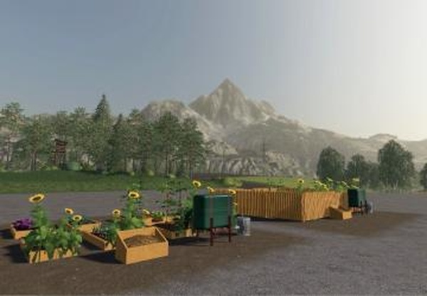 Vegetable Gardenверсия 1.0.0.0 для Farming Simulator 2019 (v1.7.x)