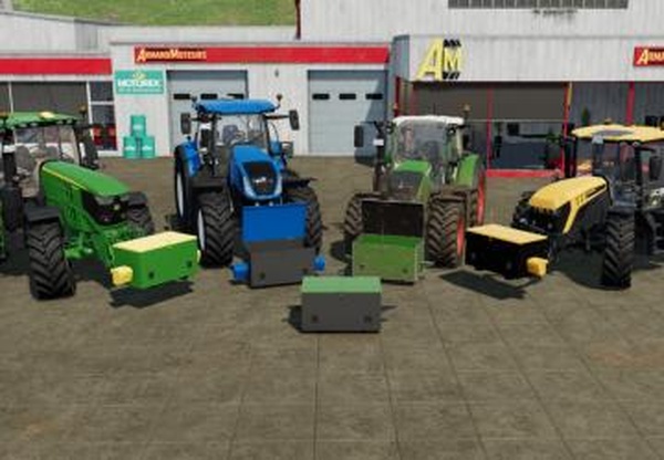 Self Made Front Weight Boxверсия 1.0.0.0 для Farming Simulator 2022