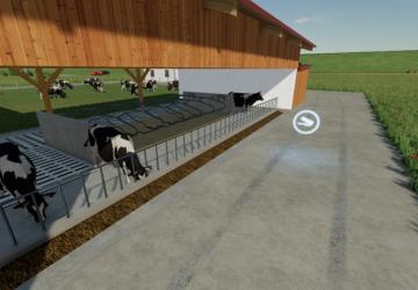 Cow Barn L Shapeверсия 1.0.0.0 для Farming Simulator 2022