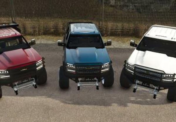 2005 Chevrolet 2500 Cateyeверсия 1.0.0.0 для Farming Simulator 2025