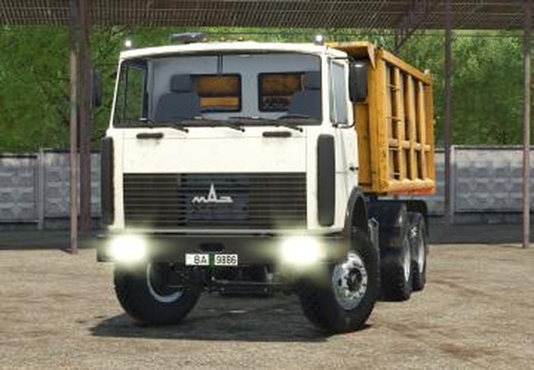МАЗ-5516/551605версия 1.0.2.0 для Farming Simulator 2025 (v1.11.x)