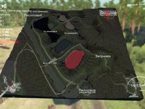 Карта «РыбХоз 5»версия 1.0 для SpinTires (v03.03.16)