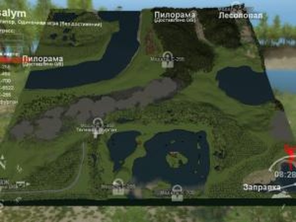 Карта «Salym»версия 1.0 для SpinTires (v03.03.16)