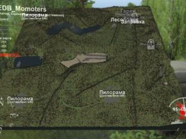 Карта «EDB Momoters»версия 1 для SpinTires (v03.03.16)
