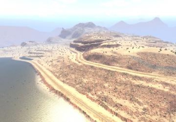 Карта «Dead Sea Rally»версия 1.0 для BeamNG.drive (v0.23.1)