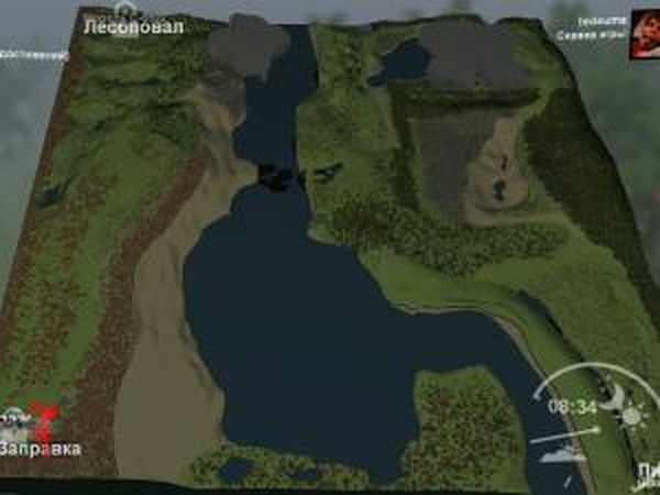 Карта «Inway»версия 0.1 для SpinTires (v03.03.16)