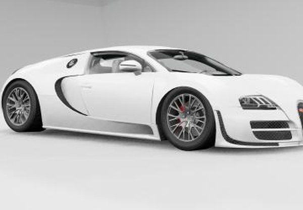 Bugatti Veyron 16.4 Super Sport 2010версия 1.2 для BeamNG.drive (v0.23.1)