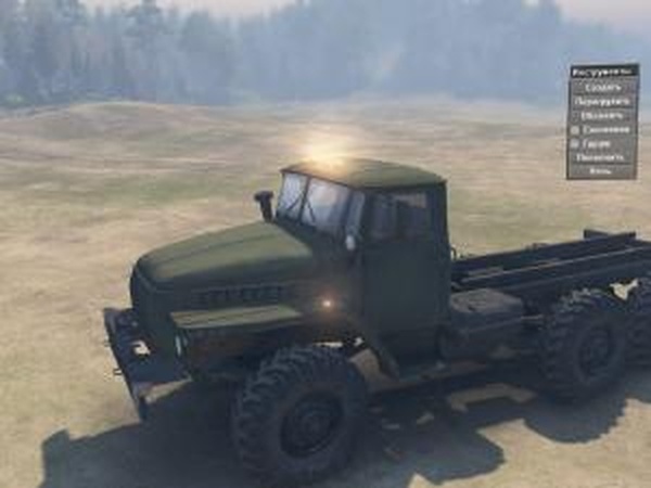 Текстура Урал-4320 без блескаверсия 1.0 для SpinTires (v03.03.16)