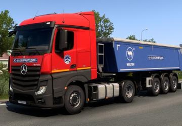 «Скины Башкирии»версия 1.1 для Euro Truck Simulator 2 (v1.43.x)