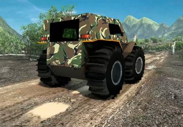 ATV Sherpверсия 1.0 для Euro Truck Simulator 2 (v1.43.x)