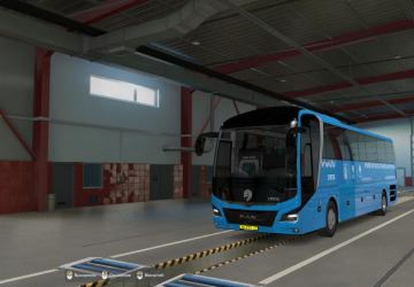 Скин Мосгортранс для Man Lion’s Coachверсия 1.1 для Euro Truck Simulator 2 (v1.40.x, - 1.43.x)