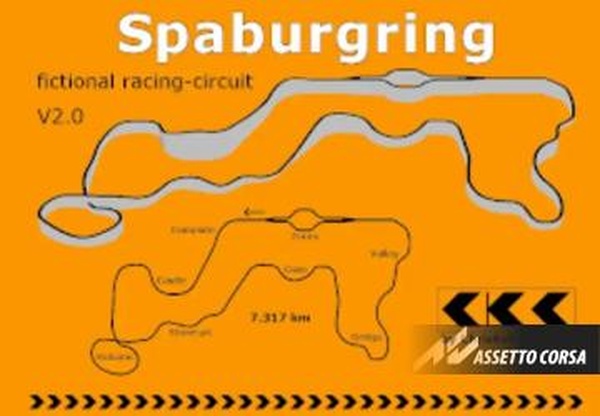 Spaburgringверсия 1.2 для Assetto Corsa