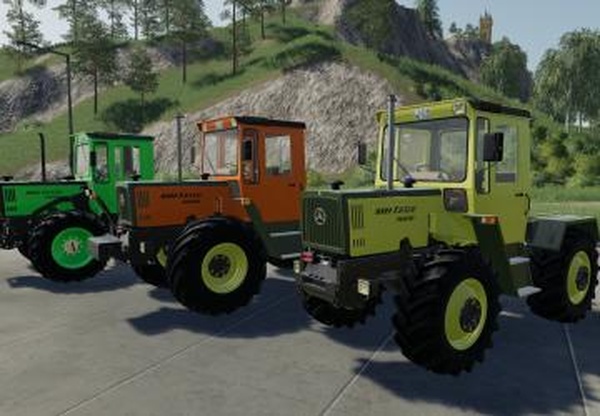MB Trac 1000-1100версия 1.1.0.0 для Farming Simulator 2019 (v1.7.x)