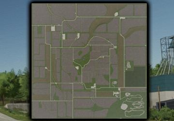 Карта «Back Roads County 4x»версия 1.0.0.1 для Farming Simulator 2022
