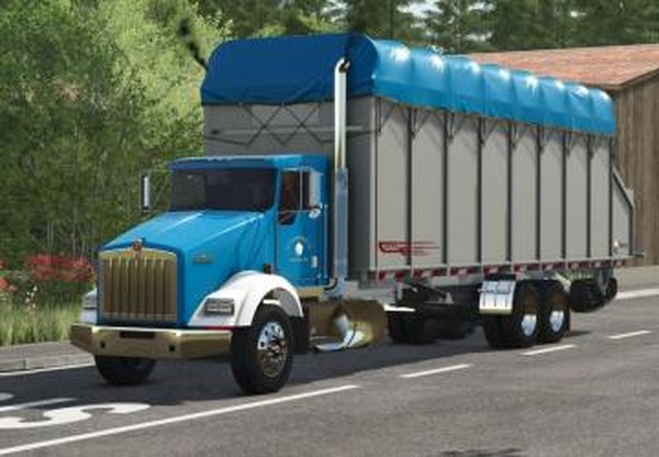Kenworth T800 Cotton Truckверсия 1.0.0.0 для Farming Simulator 2025