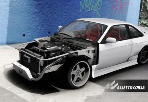 BDB Nissan Silvia S14 Koukiверсия 1.0 для Assetto Corsa