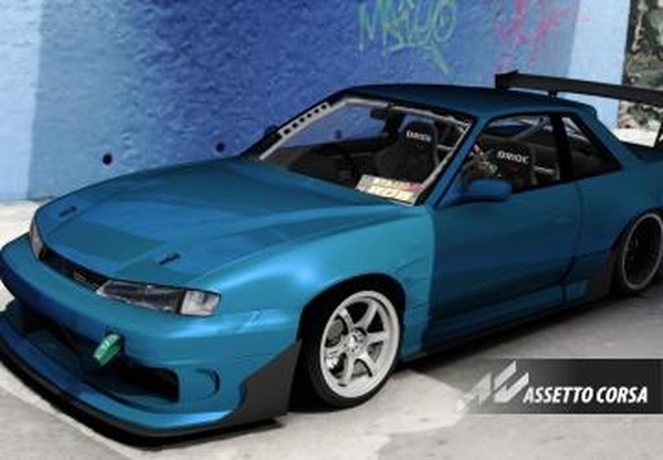 BDB Nissan Silvia S13.4версия 1.0 для Assetto Corsa
