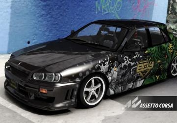 BDB Nissan Skyline ER34 25GTверсия 1.0 для Assetto Corsa