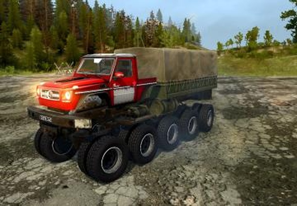 Супер непобедимый внедорожный бегемотверсия 1 для Spintires: MudRunner (v10.06.19)
