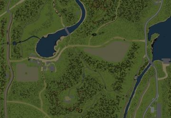 Карта «Две Деревни: Посёлок»версия 1 для Spintires: MudRunner (v14.08.19)