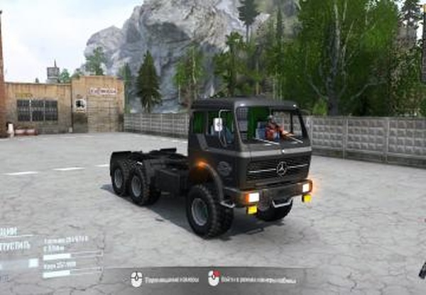 Mercedes - Nordверсия 1 для Spintires: MudRunner (v10.06.19)