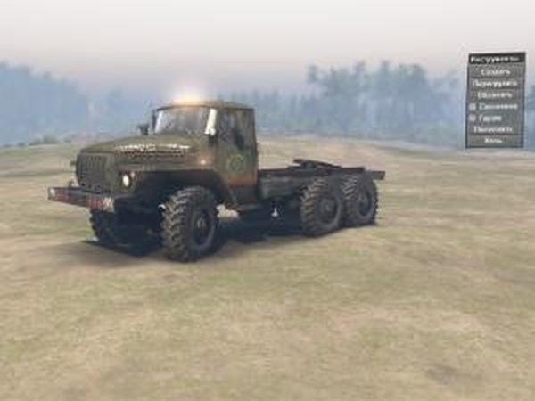 Текстура Урал-4320 «РВСН»версия 1.0 для SpinTires (v03.03.16)