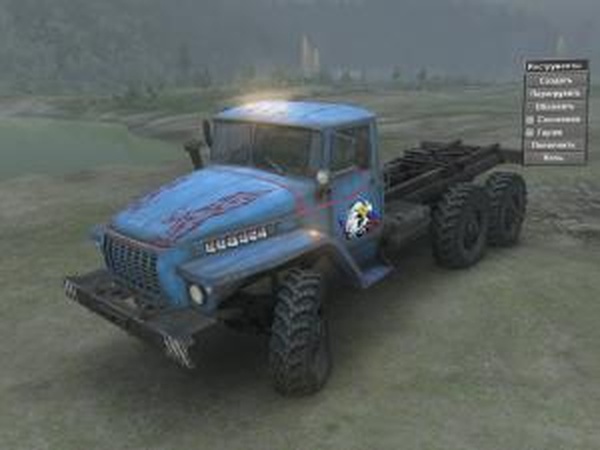 Текстура Урал-4320 «Орёл»версия 1.0 для SpinTires (v03.03.16)