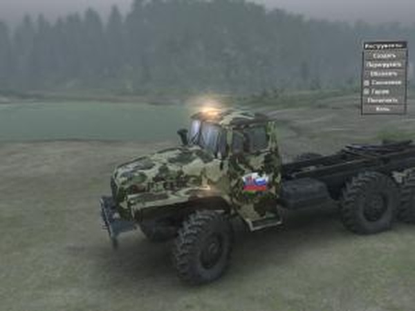 Текстура Урал-4320 камокверсия 1.0 для SpinTires (v03.03.16)