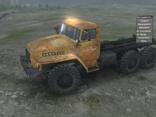 Текстура Урал-4320 бежевая стараяверсия 1.0 для SpinTires (v03.03.16)