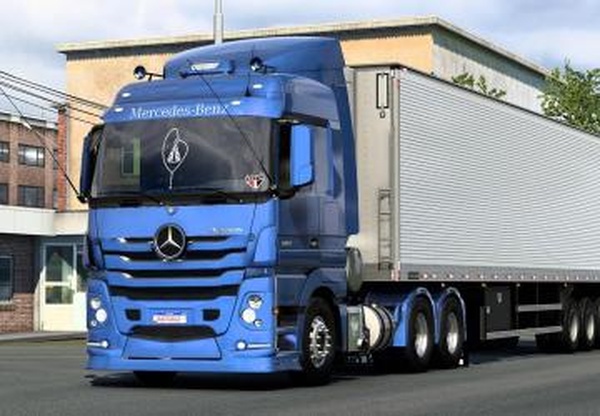Mercedes Actrosверсия 1.5.1 для Euro Truck Simulator 2 (v1.43.x)