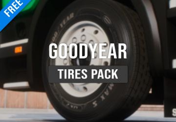 Goodyear Tires Packверсия 1.0 для Euro Truck Simulator 2 (v1.39.x, - 1.43.x)