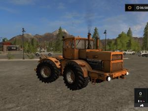 Кировец K-700A Orangeверсия 1.3.1 для Farming Simulator 2017 (v1.4.4)