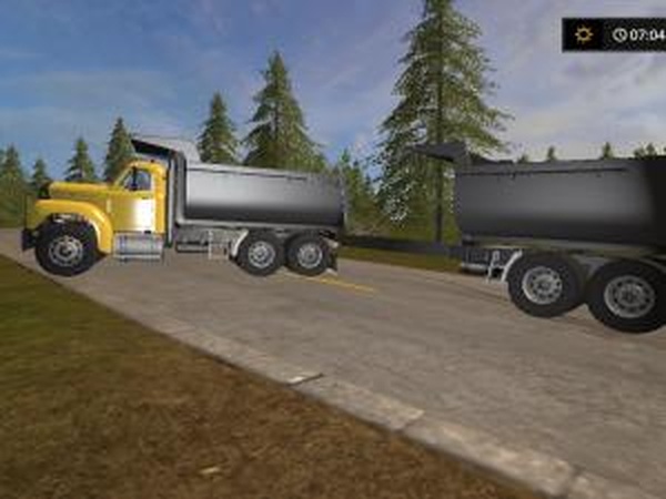 Mack B-61 самосвалверсия 1.0 для Farming Simulator 2017 (v1.4.4)