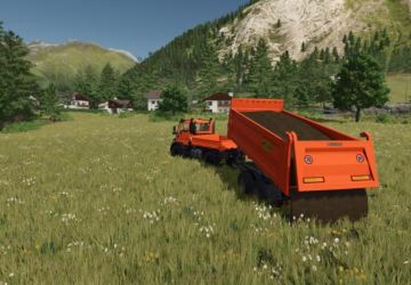 Meiller tandem tipperверсия 1.0.0.0 для Farming Simulator 2025