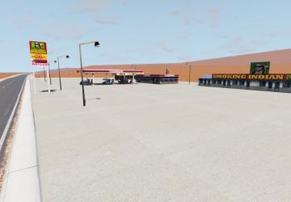 Карта «Cannonball run USA»версия 1.0 для BeamNG.drive (v0.22.3)