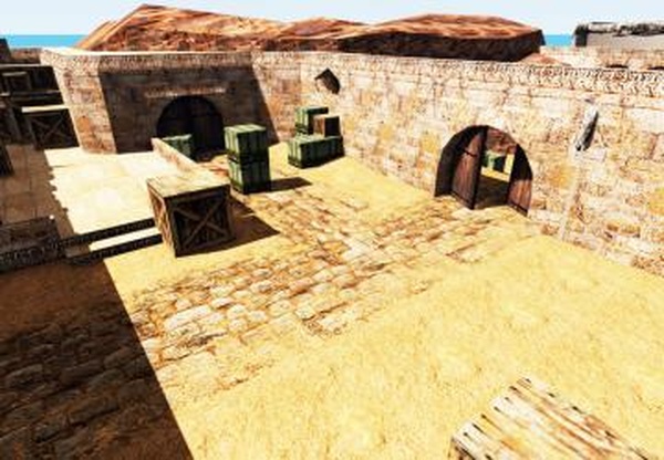 Карта «de_dust2 (counter strike 1.6)»версия 1.0 для BeamNG.drive (v0.22.3)