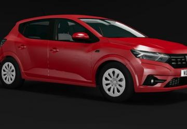 Dacia Sandero MK3версия 1.0 для BeamNG.drive (v0.22.3)