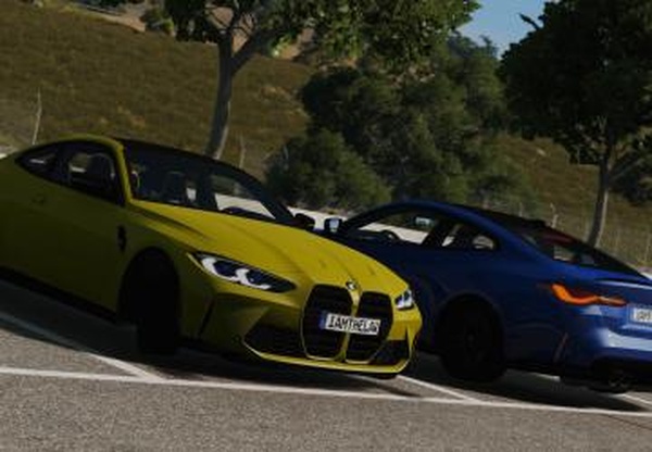 BMW M4 G82 Competition 2021версия 1.1 для BeamNG.drive (v0.22)