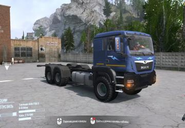 MAN Tgs 40.480 - Nordверсия 1 для Spintires: MudRunner (v10.06.19)