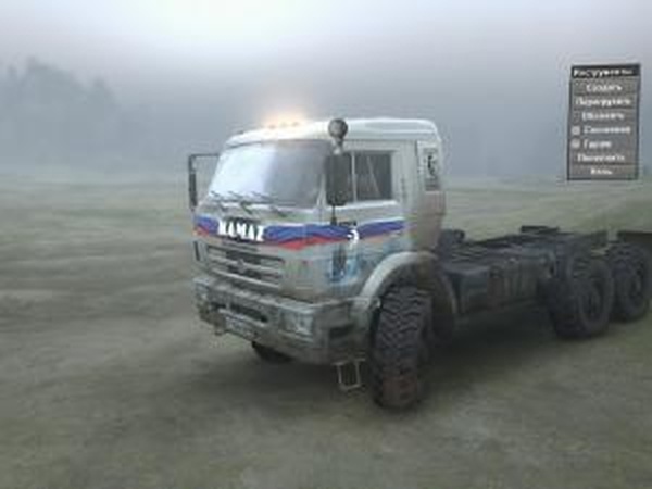 Текстуры КамАЗ-44108/43118версия 1.0 для SpinTires (v03.03.16)