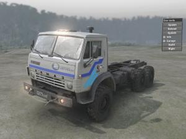Текстура КамАЗ-4310 «Сибирская автобаза»v1.0 для SpinTires (v03.03.16)