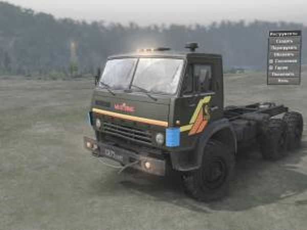 Текстура КамАЗ-4310 «Мустанг»версия 1.0 для SpinTires (v03.03.16)