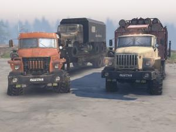 Урал-4320-1912-40/44202версия 1 для SpinTires (v03.03.16)