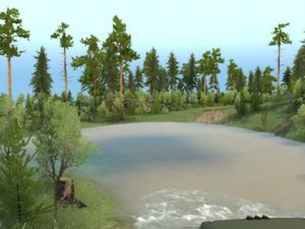 Карта «После дождя»версия 2.0 для SpinTires (v03.03.16)