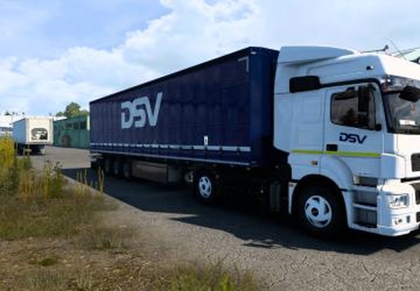 Скин DSV для Камаз-5490/65206 и прицепа SCSv1.0 для Euro Truck Simulator 2 (v1.36.x, - 1.43.x)