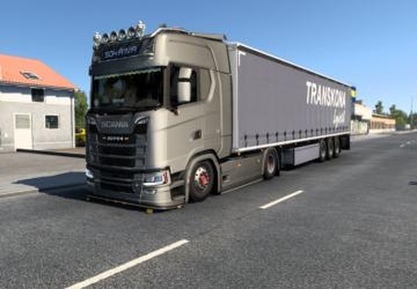 Низкое шасси для Scania S&R 2016версия 1.0 для Euro Truck Simulator 2 (v1.43.x)