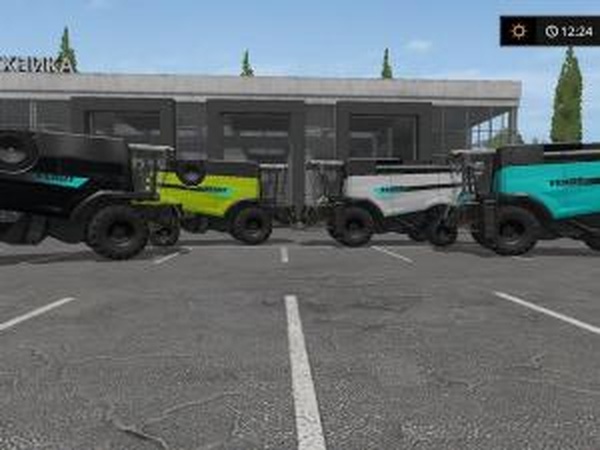 Fendt Harvester Package Editверсия 2.2 для Farming Simulator 2017 (v1.4.4)