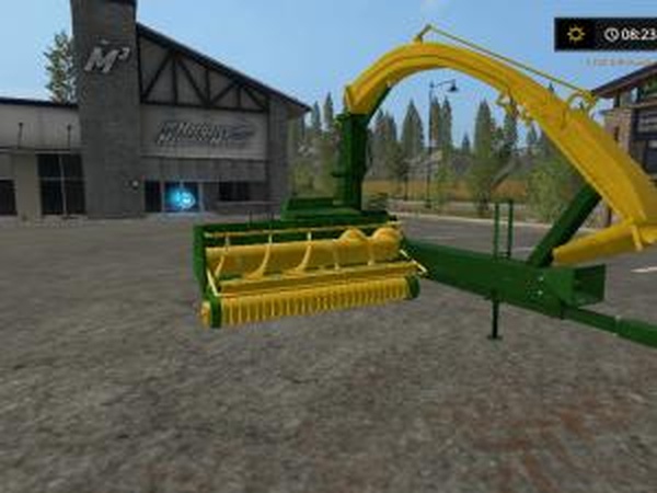 Прицепной подборщик John Deere 3765 Forage Harvesterv1.2 для Farming Simulator 2017 (v1.4.4)