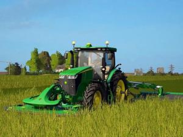 John Deere Mowerверсия 1.0.0.0 для Farming Simulator 2017 (v1.4.4)